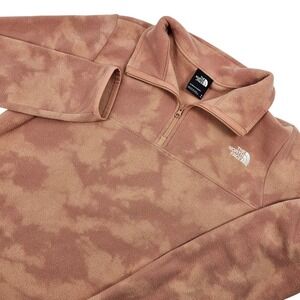 The North Face Women's Pullover Printed TKA Glacier 1/4-Zip Size Medium Gorpcore
